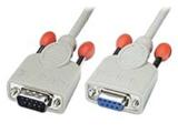 Lindy 9-pin RS232 extension cable 0.5m кабели serial port cable Serial Port Цена и описание.