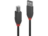  кабели: Lindy USB-A to USB-B Cable 10m, Anthra Line