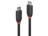 Lindy USB 3.2 Type-C Cable 1m, Black Line кабели USB кабели USB-C Цена и описание.