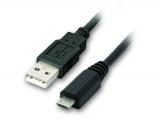 кабели: VCom USB 2.0 AM / Micro USB M - CU271-1.8m