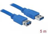DeLock USB 3.0 Type-A Extension Cable 5m 82541 снимка №2 DeLock USB 3.0 Type-A Extension Cable 5m 82541 снимка №2