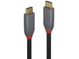 Lindy USB 3.2 Type C Cable 1m, 20Gbps, 5A, PD, Anthra Line кабели USB кабели USB-C Цена и описание.