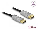  кабели: DeLock Active Optical Cable DisplayPort 1.4 8K 100m