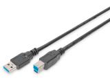  кабели: Digitus USB 3.0 Type-A to Type-B Cable 1.8m AK-300115-018-S