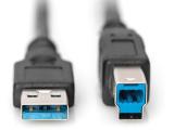 Digitus USB 3.0 Type-A to Type-B Cable 1.8m AK-300115-018-S снимка №2 Digitus USB 3.0 Type-A to Type-B Cable 1.8m AK-300115-018-S снимка №2