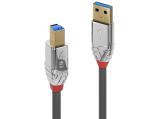  кабели: Lindy USB 3.2 Type A to B Cable 2m, 5Gbps, Cromo Line