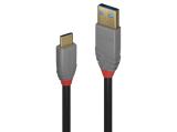 Описание и цена на Lindy USB 3.2 Type A to C Cable 1m, Anthra Line