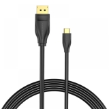 Нови модели и предложения за  : Vention Vention кабел Cable Type-C to DisplayPort - 1.5m 8K Black - CGYBG CGYBG NEW