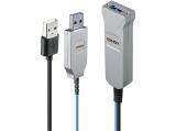 Описание и цена на Lindy Fibre Optic USB 3.0 Extension Cable 30m