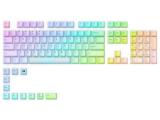 Описание и цена на GLORIOUS Polychroma RGB PBT Капачки за механична клавиатура 115-Keycaps, ANSI, US-Layout