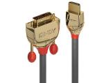 Описание и цена на Lindy HDMI to DVI-D Cable 2m, Gold Line
