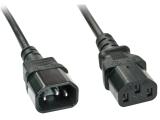  кабели: Lindy C14 to C13 Mains Extension Cable 5m, black