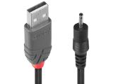 Lindy USB 2.0 Type A to 2.5mm DC Cable 1.5m кабели аудио 2.5mm DC / USB-A Цена и описание.