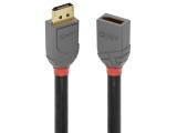 Описание и цена на Lindy DisplayPort Extension Cable 0.5m, Anthra Line