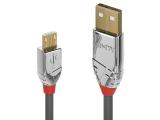 Описание и цена на Lindy USB 2.0 Type A to Micro-B Cable 1m, Cromo Line