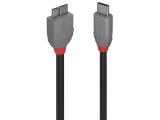 Описание и цена на Lindy USB 3.2 Type C to Micro-B Cable 2m, 5Gbps, Anthra Line