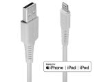 Описание и цена на Lindy USB Type A to Lightning Cable 2m, White