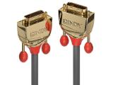  кабели: Lindy DVI-D Dual Link Cable 3m, Gold Line