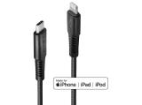 Описание и цена на Lindy Reinforced USB Type C to Lightning Cable 3m