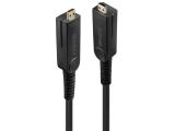 Lindy Fibre Optic Hybrid Micro-HDMI 4K60 Cable with Detachable HDMI & DVI Connectors 40m снимка №3 Lindy Fibre Optic Hybrid Micro-HDMI 4K60 Cable with Detachable HDMI & DVI Connectors 40m снимка №3