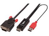 Описание и цена на Lindy HDMI to VGA Adapter Cable 1m