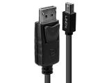 Lindy Mini DP to DP Cable 5m, Black кабели видео Mini DisplayPort / DisplayPort Цена и описание.