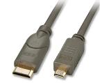 Описание и цена на Lindy High Speed Mini HDMI to Micro HDMI cable 0.5m