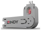 Описание и цена на Lindy USB Type A Port Blocker Key, Pink