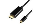 Описание и цена на VCom USB Type-C to DisplayPort Cable 1.8m - 8K Black