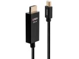 Описание и цена на Lindy Mini DisplayPort to HDMI 4K60hz Adapter Cable 1m