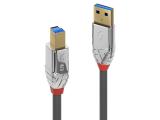 Описание и цена на Lindy USB 3.2 Type A to B Cable 0.5m, 5Gbps, Cromo Line