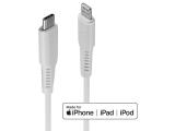 Описание и цена на Lindy USB Type C to Lightning Cable 1m, White