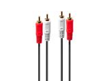 Описание и цена на Lindy 2x Phono RCA Premium Audio cable 3m