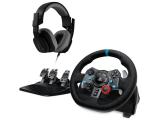 Logitech Driving Force G29 за S3/PS4/PS5/PC в комплект с Astro A10 снимка №2