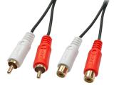 Нови модели и предложения за удължители кабели: Lindy 2x RCA Premium Audio Extention Cable 10m