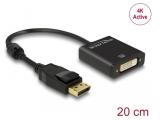 Нови модели и предложения за  адаптери: DeLock DisplayPort 1.2 to DVI Active Video Adapter 4K 