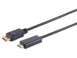  кабели: No-Name DisplayPort 1.4 to HDMI 4K 60Hz video cable 10m 10-71075