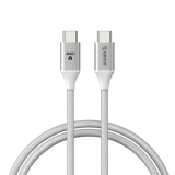  : Orico Orico кабел Cable USB C-to-C PD 100W Charging 1.0m White - CDX-100CC-WH CDX-100CC-WH-BP NEW