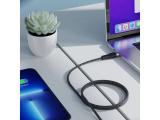 Acefast Кабел USB-C to USB-C Cable 60W MAGNETIC 1.2m - C11-03 - Black снимка №4 Acefast Кабел USB-C to USB-C Cable 60W MAGNETIC 1.2m - C11-03 - Black снимка №4