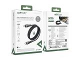 Acefast Кабел USB-C to USB-C Cable 60W MAGNETIC 1.2m - C11-03 - Black снимка №6 Acefast Кабел USB-C to USB-C Cable 60W MAGNETIC 1.2m - C11-03 - Black снимка №6