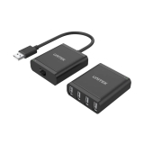  : Unitek Unitek удължител USB Extension over LAN - USB-A Male to 4 port Female - Y-2516 Y-2516-EU NEW