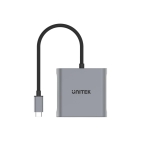 Unitek Unitek Адаптер Adapter USB-C M to DisplayPort x 2 F - 8K@30Hz, MST - V1404A V1404A NEW снимка №2 Unitek Unitek Адаптер Adapter USB-C M to DisplayPort x 2 F - 8K@30Hz, MST - V1404A V1404A NEW снимка №2