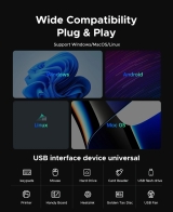Orico Orico хъб HUB USB-C/A 4 port - USB3.0 x 1, SD/TF x 2, USB2.0 x 2, USB-C x 2, Aluminium - YSA6-U3-GY YSA6-U3-GY-BP NEW снимка №2 Orico Orico хъб HUB USB-C/A 4 port - USB3.0 x 1, SD/TF x 2, USB2.0 x 2, USB-C x 2, Aluminium - YSA6-U3-GY YSA6-U3-GY-BP NEW снимка №2