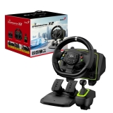 Genius Genius волан с педали Racing Wheel with pedals SpeedMaster X2 - Gear shifter, Pedals, Dual-motor vibration GENIUS-SPEEDMASTER-X2 NEW снимка №5 Genius Genius волан с педали Racing Wheel with pedals SpeedMaster X2 - Gear shifter, Pedals, Dual-motor vibration GENIUS-SPEEDMASTER-X2 NEW снимка №5