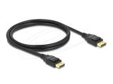 DeLock DisplayPort 1.2 Cable 1m - Black снимка №2 DeLock DisplayPort 1.2 Cable 1m - Black снимка №2