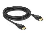 DeLock DisplayPort 1.2 Cable 3m - Black снимка №2 DeLock DisplayPort 1.2 Cable 3m - Black снимка №2