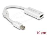 Описание и цена на DeLock Mini DisplayPort 1.1 to HDMI Passive Adapter - White
