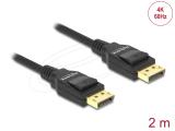 Описание и цена на DeLock DisplayPort 1.2 Cable 2m - Black