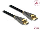 Описание и цена на DeLock DisplayPort 1.2 Premium Cable 4K 60 Hz 2m