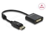 Описание и цена на DeLock DisplayPort 1.2 Male to DVI Female 4K Passive Adapter - Black